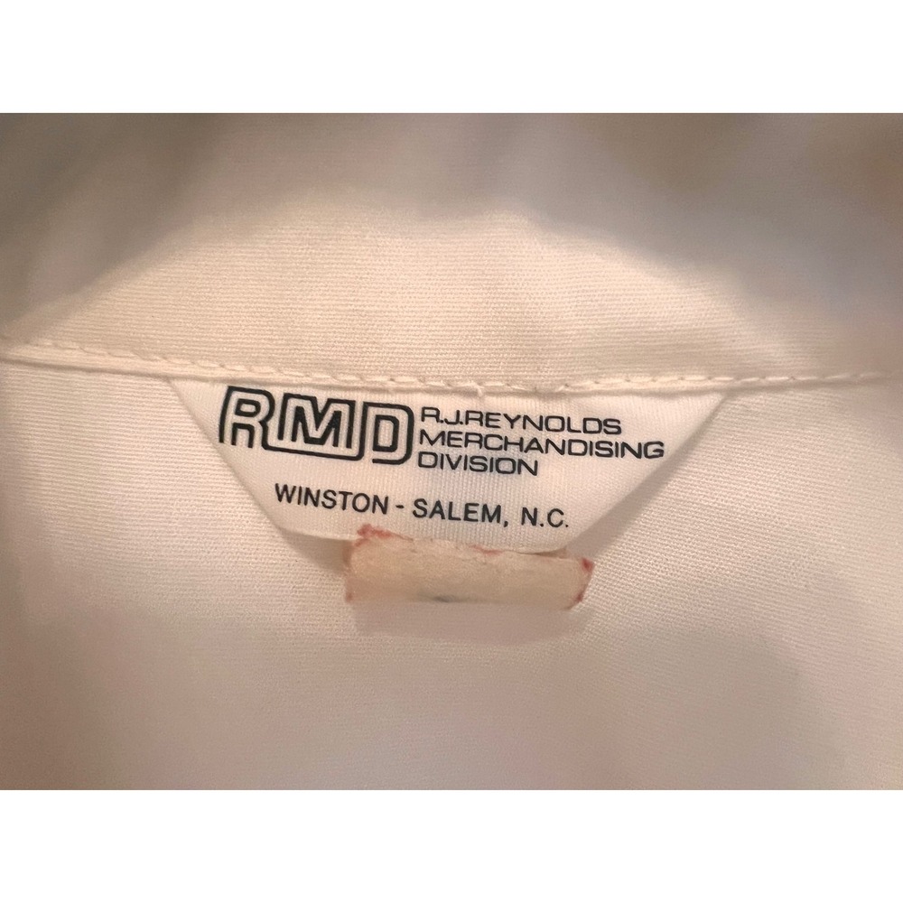 Vintage NASCAR Winston Cup Grand National Drivers Racing Jacket White RMD Mens - Picture 4 of 14